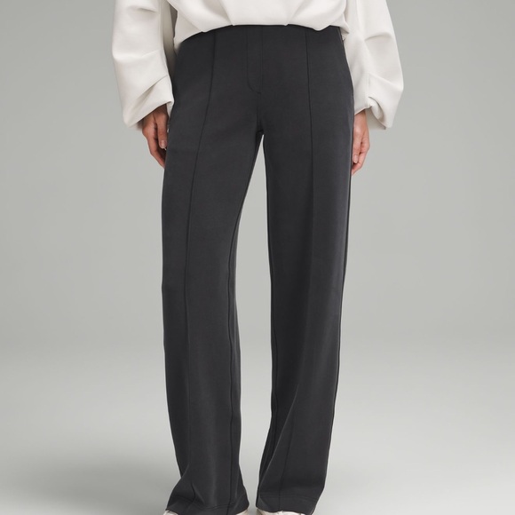 lululemon athletica Pants - lululemon athletica Charcoal Wide Leg Pants